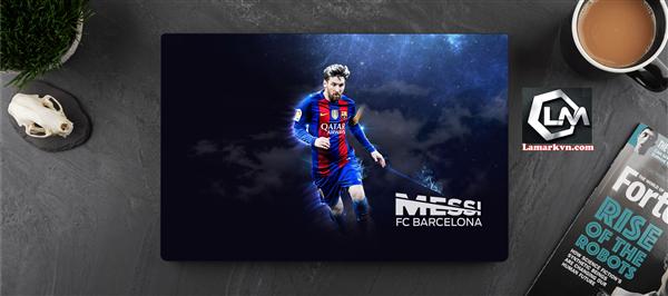 Ảnh đại diện sản phẩm Dán skin laptop cầu thủ , đội bóng , cờ các nước , messi D388